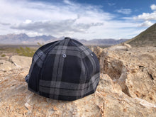 Load image into Gallery viewer, Grey Plaid Fitted Hat
