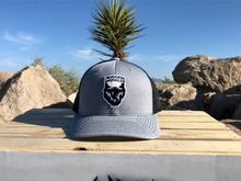 Load image into Gallery viewer, Grey Trucker Hat