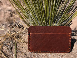 Rugged Handmade Leather Wallet